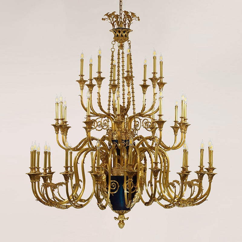 Luxury Palace Brass Antique Chandelier