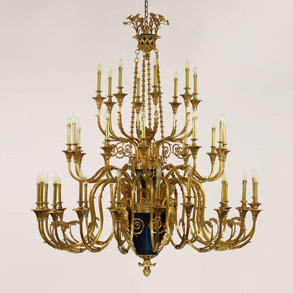 Luxury Palace Brass Antique Chandelier