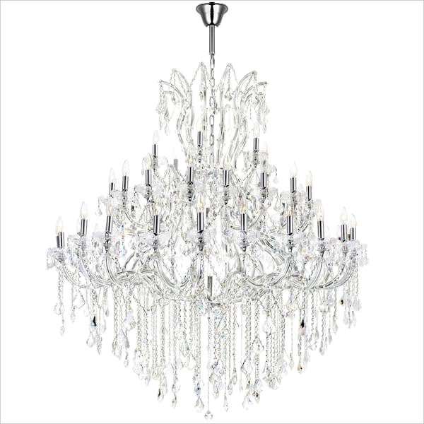 clear glass maria theresa chandelier