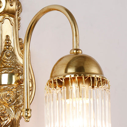 French Brass Wall Lamp