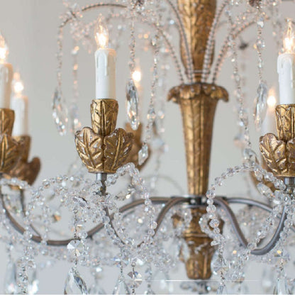 Rustic French Country Chandelier