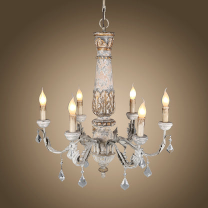 Rustic French Country Chandelier