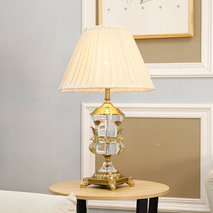 Victorian Crystal Table Lamp