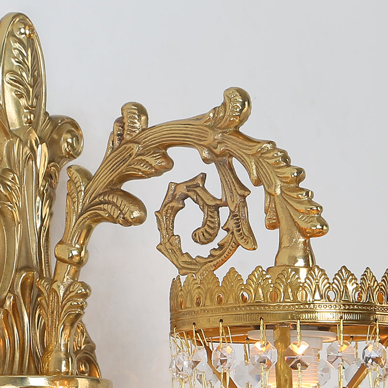 French Brass Wall Lamp