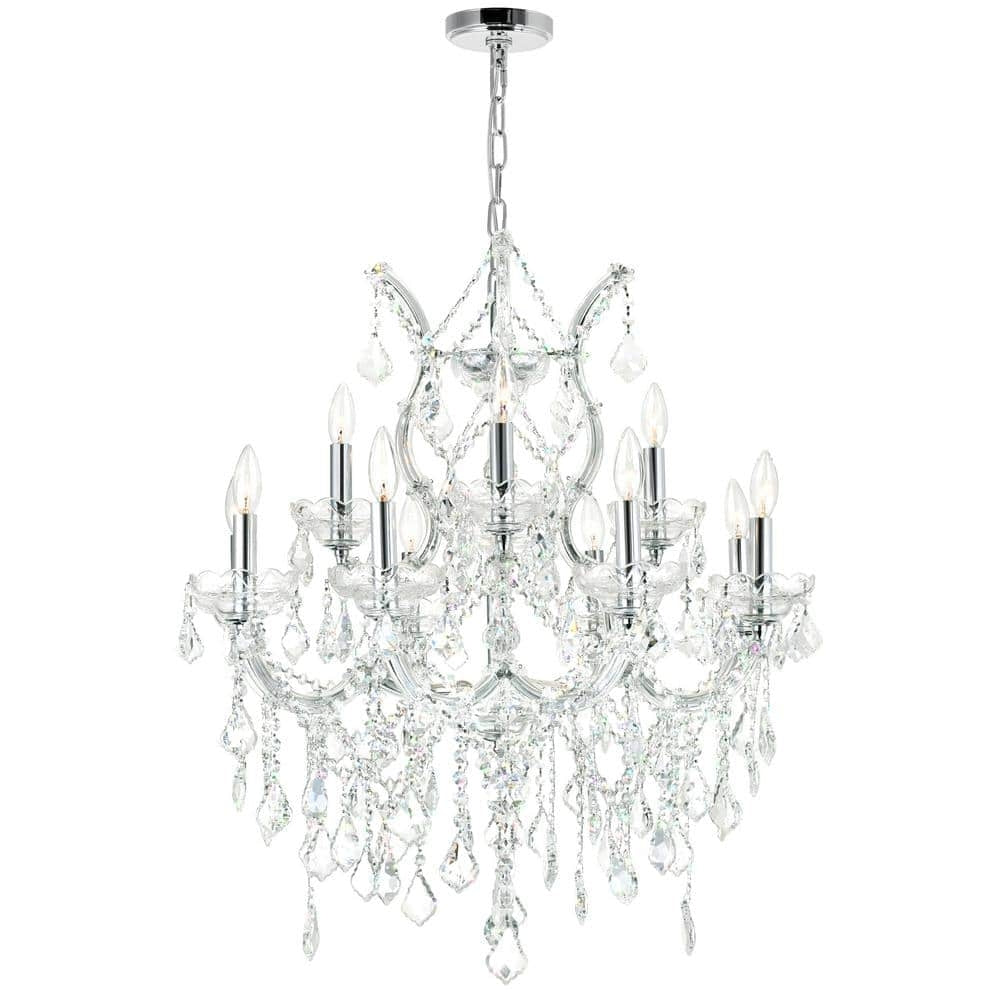 maria theresa chandelier with clear glass