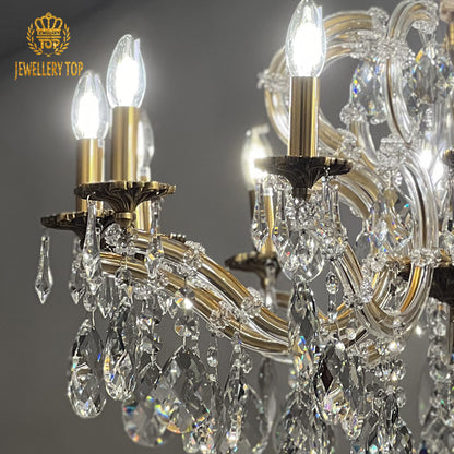 18 Century Maria Theresa Crystal Chandelier