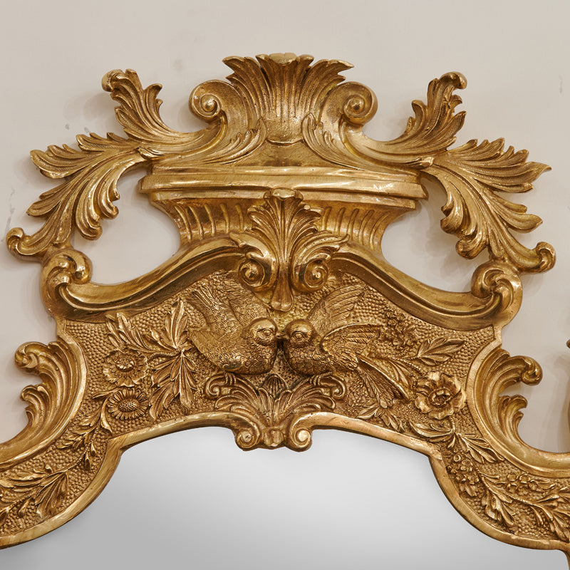 Baroque Brass Mirror