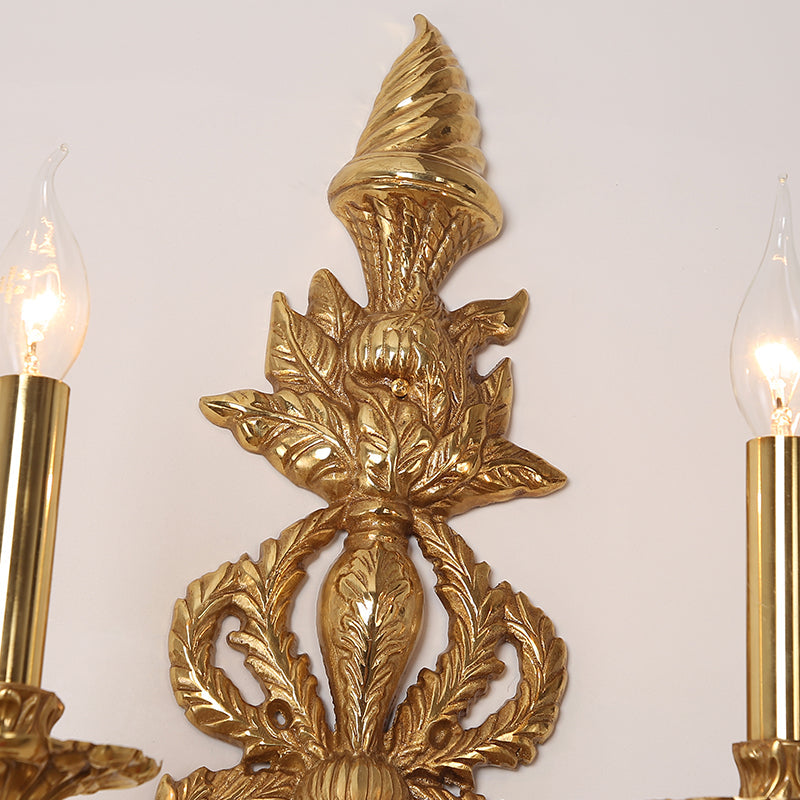 Baroque Royal Brass Wall Lamp