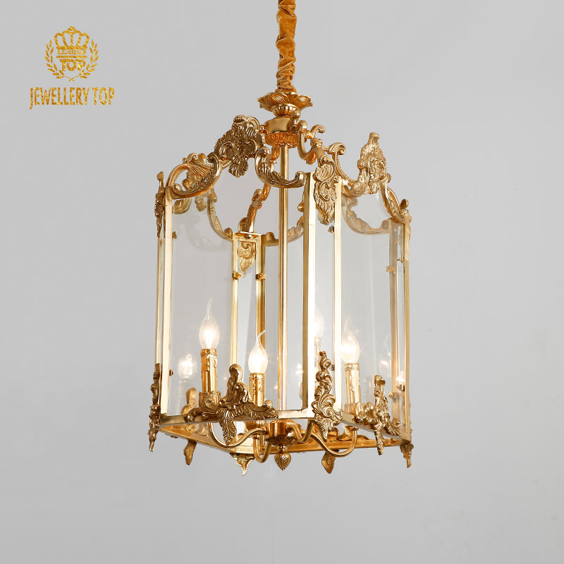 Brass Antique Pendant Light