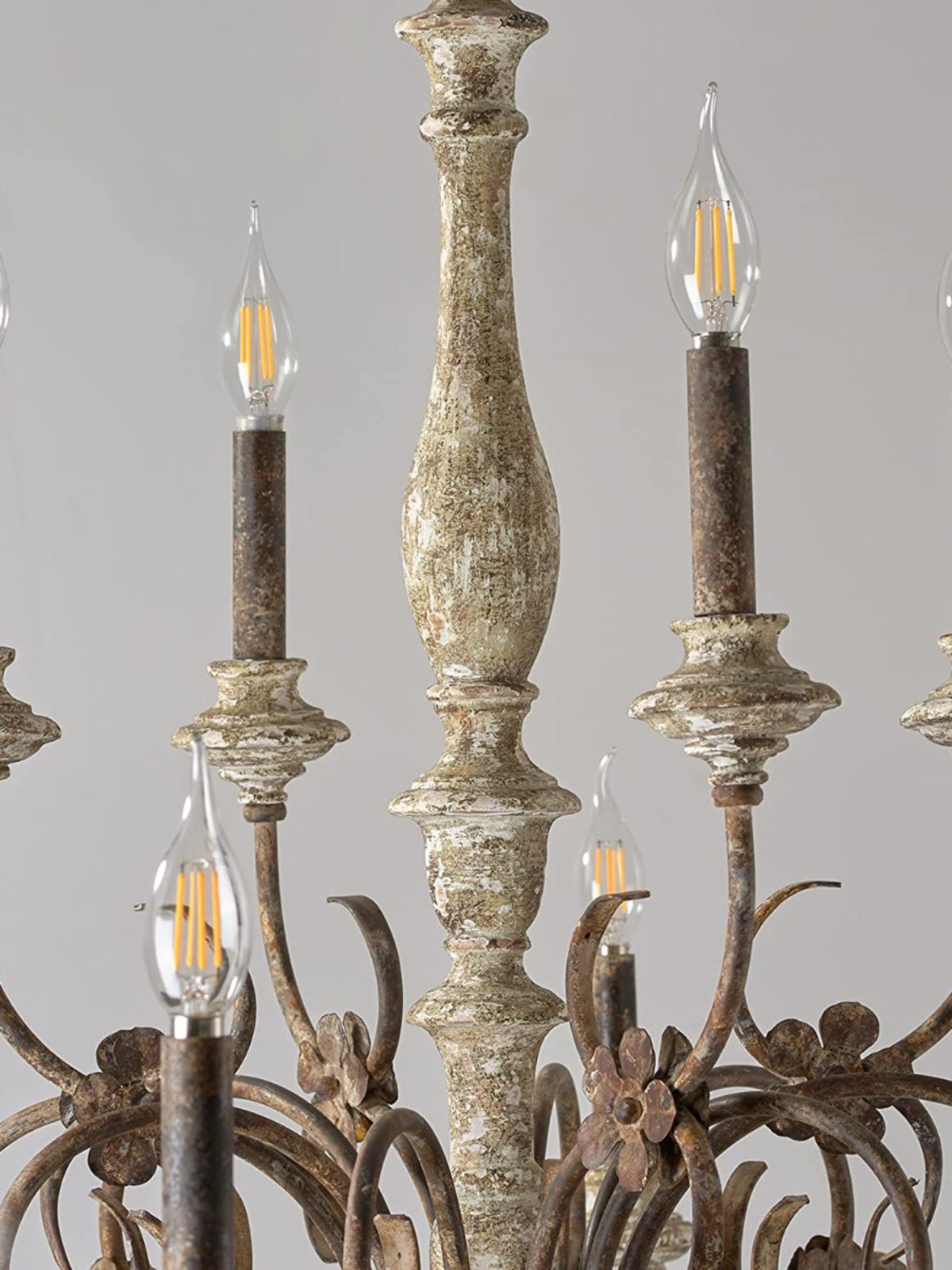 Rustic French Country Chandelier