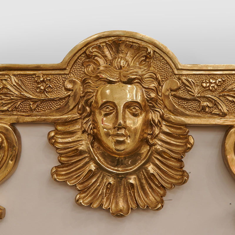 Baroque Brass Mirror