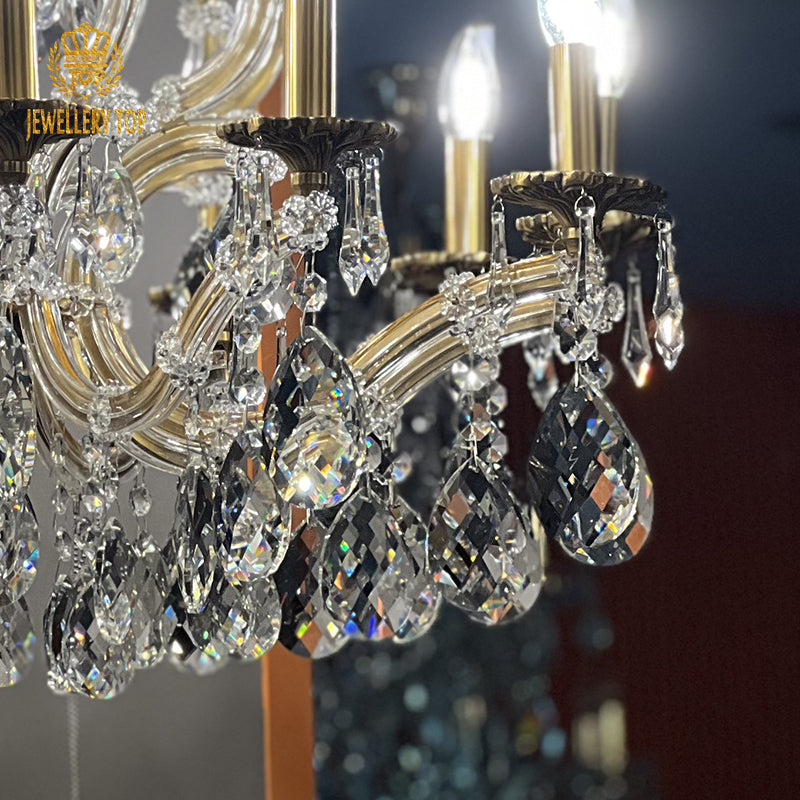 18 Century Maria Theresa Crystal Chandelier