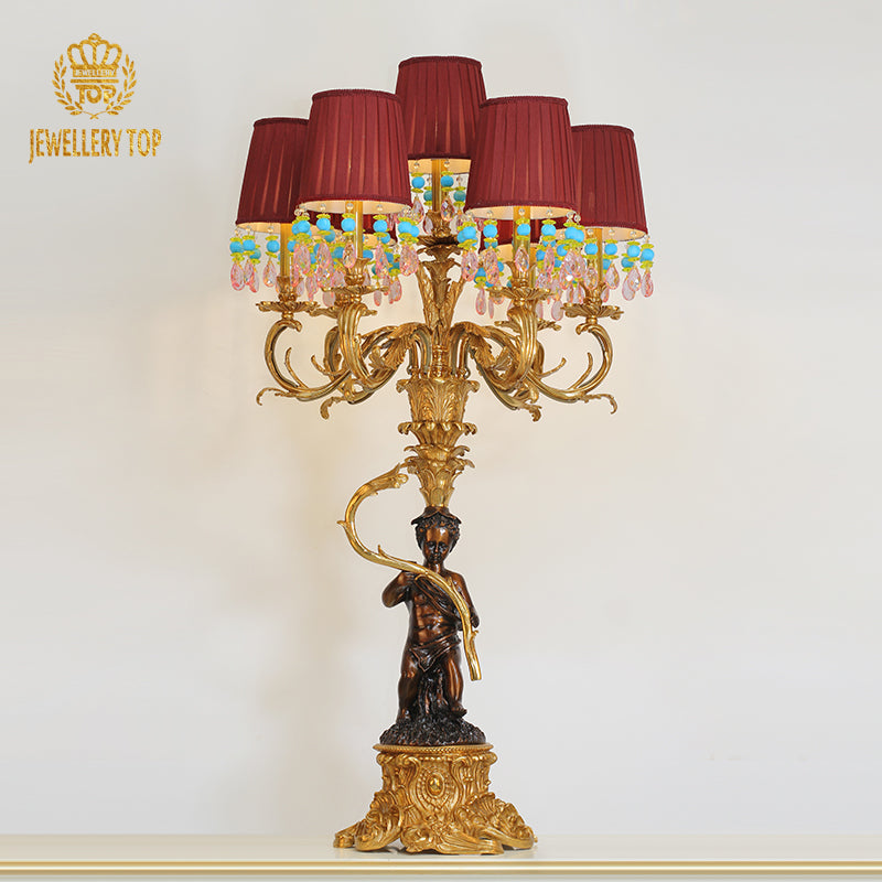 Apollo’s Serenade French Table Lamp