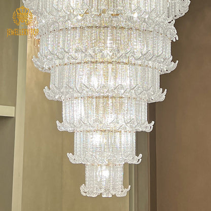 Art Glass Chandelier