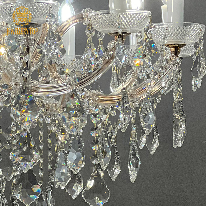 Celestial Radiance Maria Theresa Chandelier