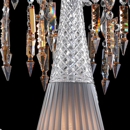 Gold Color Bakarat Crystal Chandelier