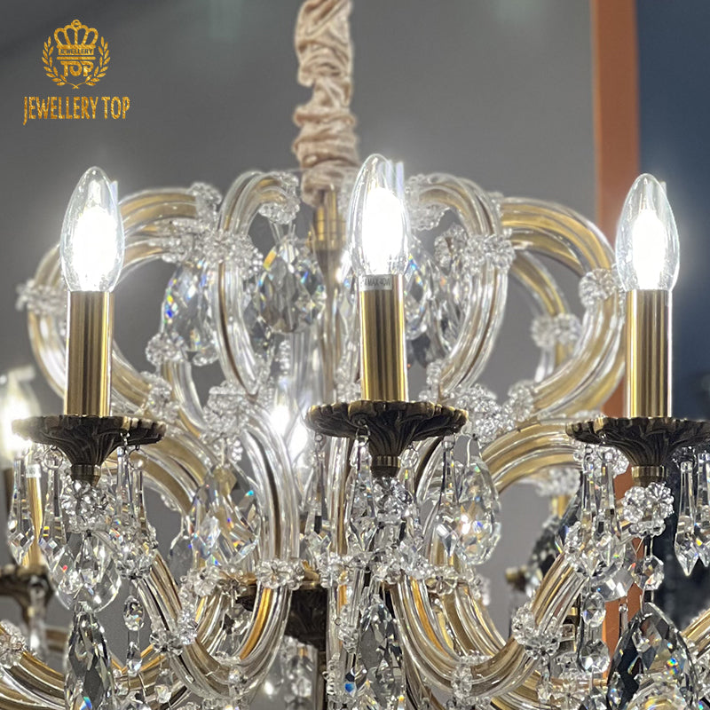 18 Century Maria Theresa Crystal Chandelier