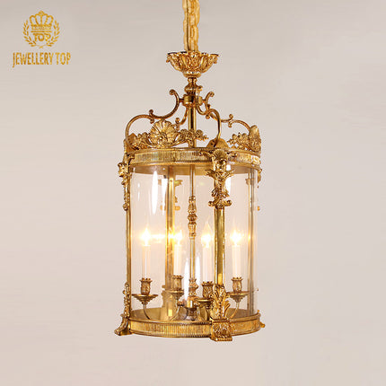 Round Shape Lantern Pendant Light