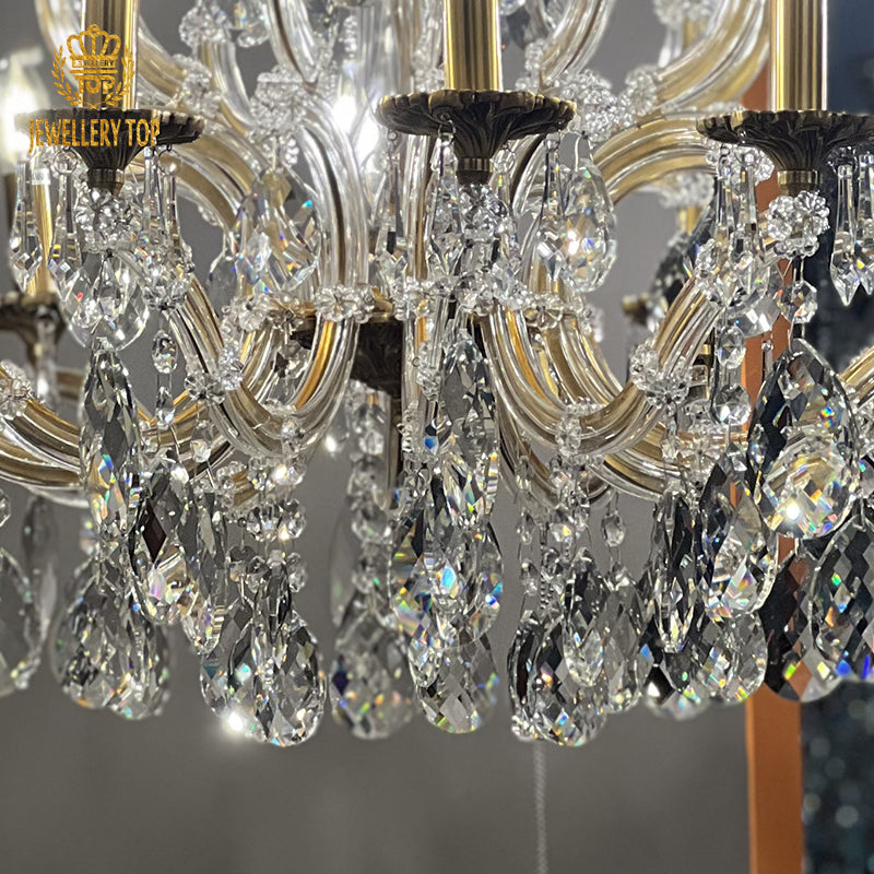 18 Century Maria Theresa Crystal Chandelier