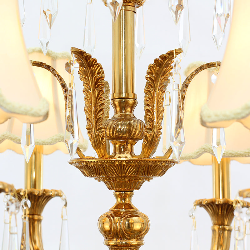 French Brass Chandelier