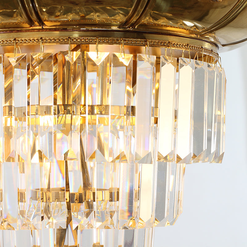 French Brass Pendant Lamp