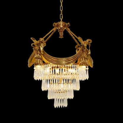 Victorian Crystal Pendant Light