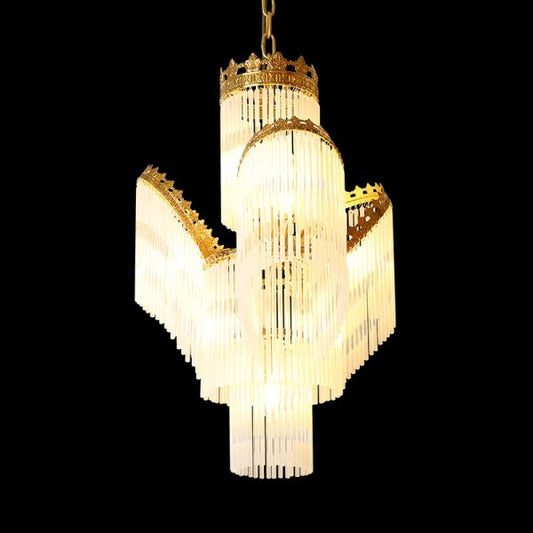 French Brass Pendant Light