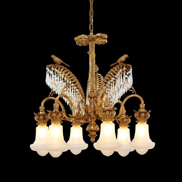 french vintage chandelier