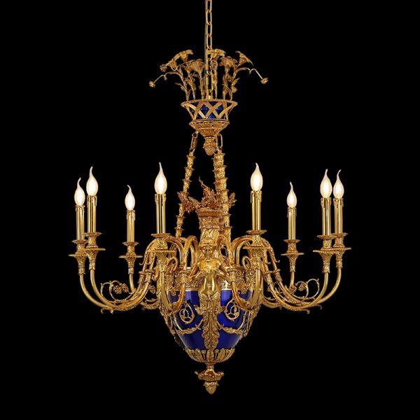 Luxury Palace Brass Antique Chandelier