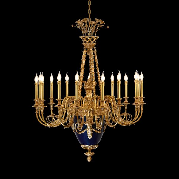 Luxury Palace Brass Antique Chandelier