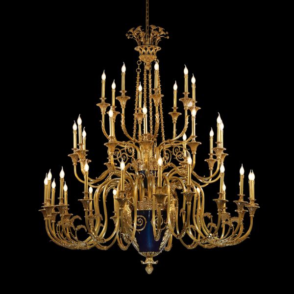 Luxury Palace Brass Antique Chandelier