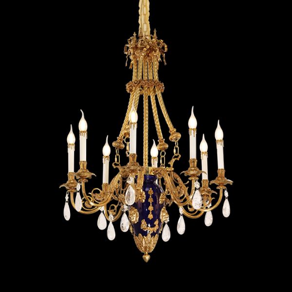 Imperial Brass Antique Chandelier