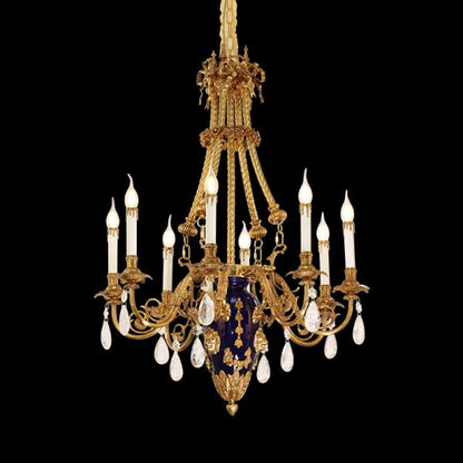 Imperial Brass Antique Chandelier