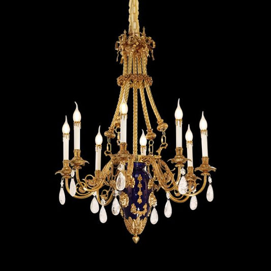 Imperial Brass Antique Chandelier