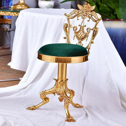 Baroque Style Brass Seat