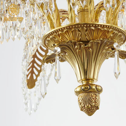 3 tiers Victorian Plam Chandelier