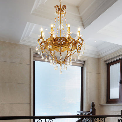 French Court Chandelier 2.13'/2.62'