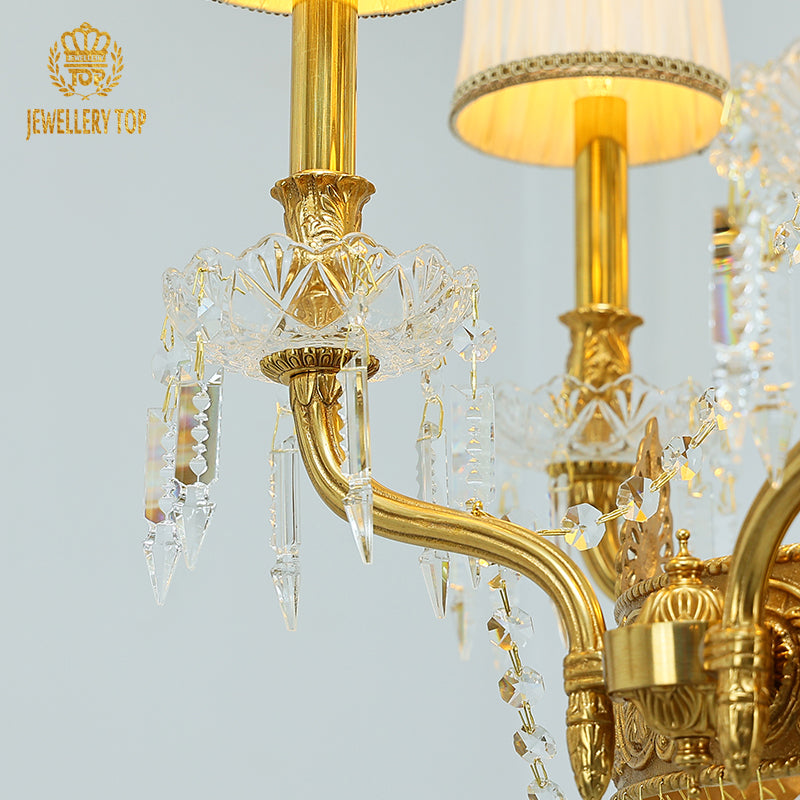 high quality brass chandelier