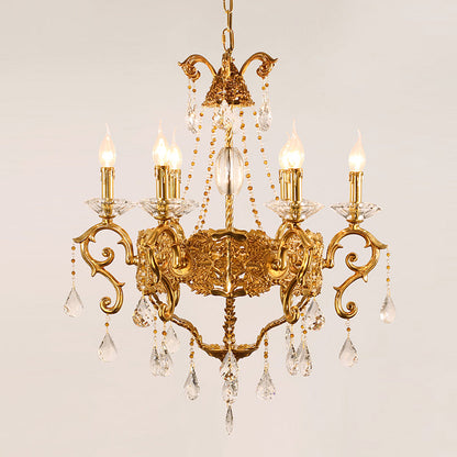 French Court Chandelier 2.13'/2.62'