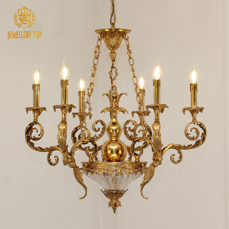 french vintage chandelier