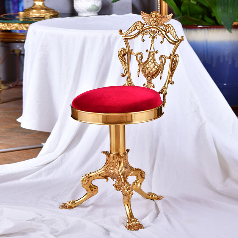 Baroque Style Brass Seat