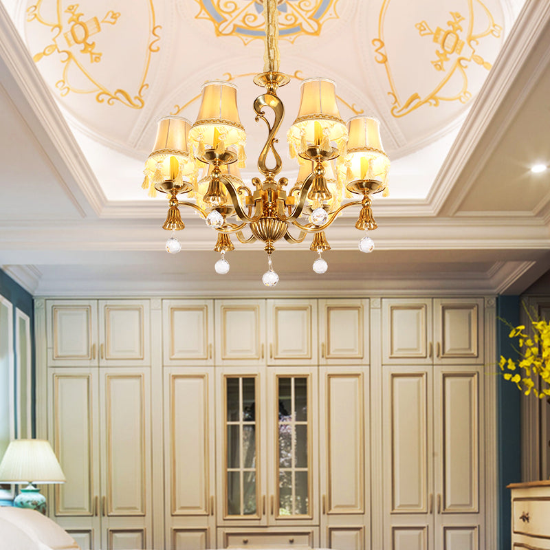 Gold Bedroom Chandeliers