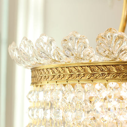 French Brass Pendant Light