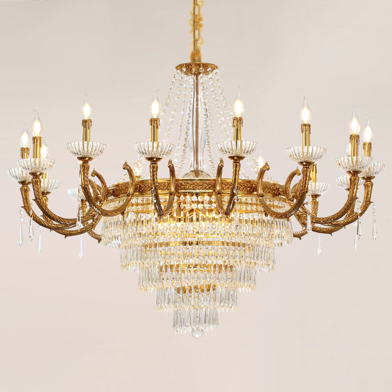 Crystal Drop Chandelier