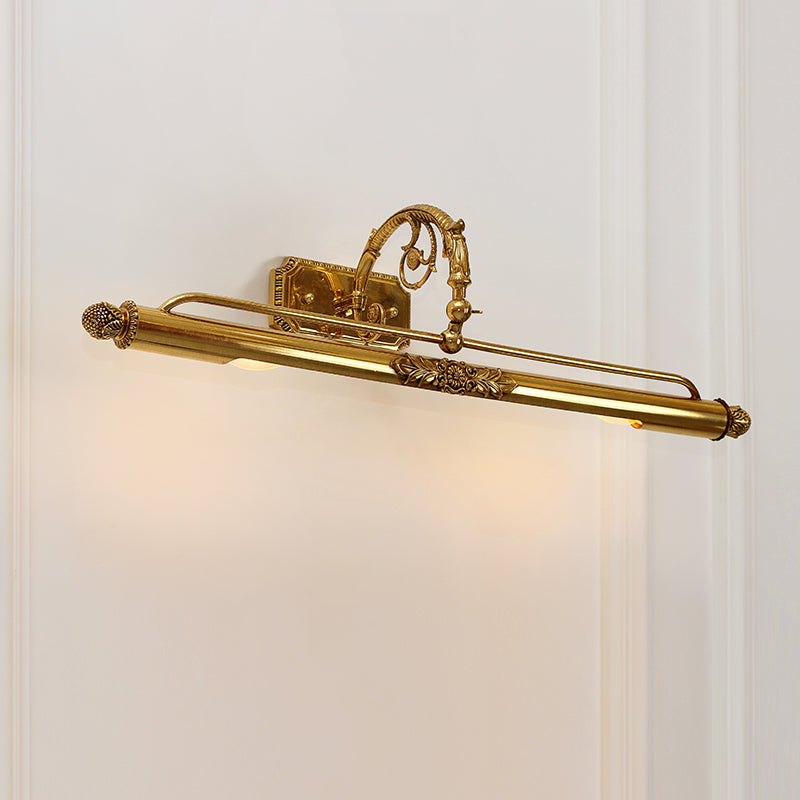 brass wall lamp