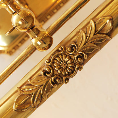 brass wall lamp