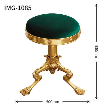 Baroque Style Brass Seat