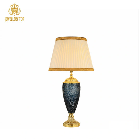 Handcrafted Leaded-Glass Lighting with Arabesque Patterns
