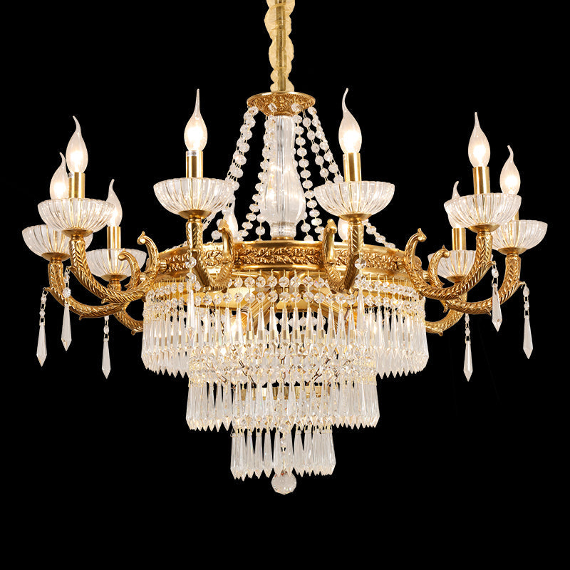 Crystal Drop Chandelier