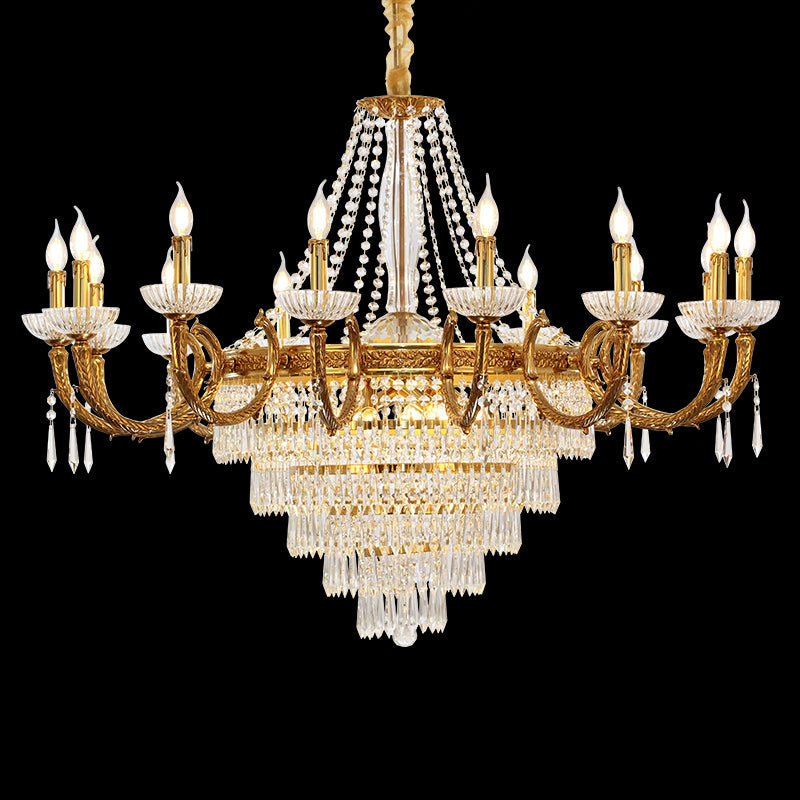 Crystal Drop Chandelier